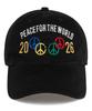Wig Peace For The World Ball Cap - Washed Black
