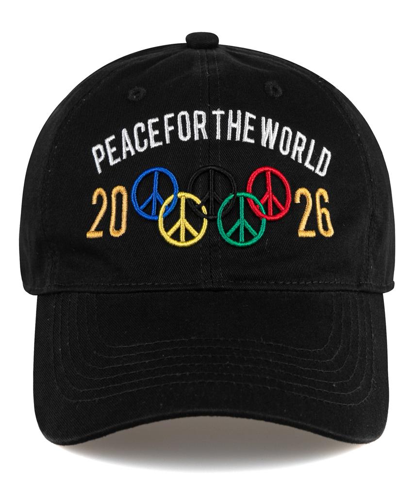 Wig Peace For The World Ball Cap - Washed Black