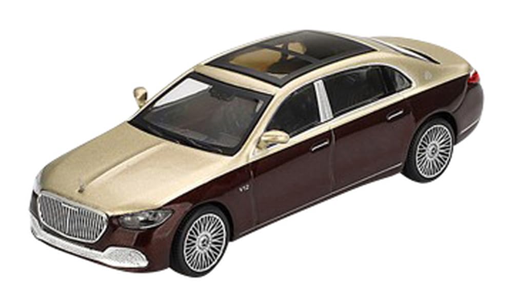 

MINI GT Scale S680 Red Metallic Finished Product 1/64 Mercedes-Maybach Gold/Dark (Left-Hand Drive) MGT00962-L