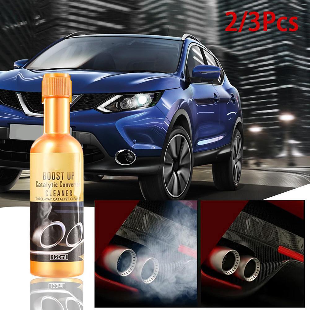 120ML 3pcs Car Catalytic Converter Cleaners Automobile Cleaner Catalysts Easy To Clean Engine Accelerators CSV