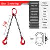 Complete Lifting Chain Sling with Hooks for Mining and Rigging