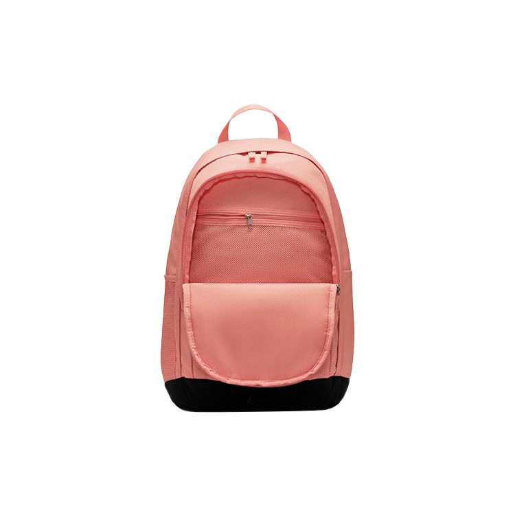 Nike Hayward Large Logo Strap Fabric Backpack Unisex Backpack Light-Pink Light-Coral Root-Brown DV1296-824