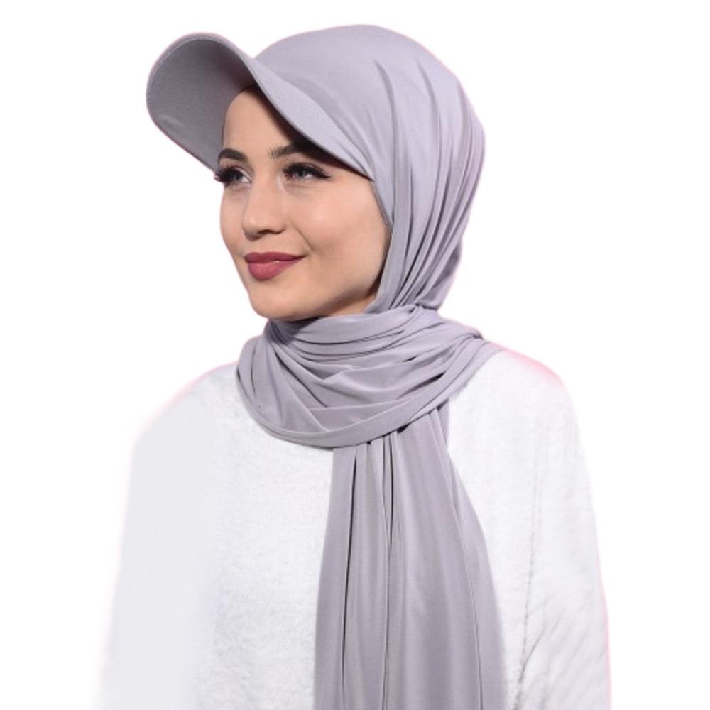 Breathable Sun Hat Soft Headscarf Cap Casual Scarf Baseball Cap  Women