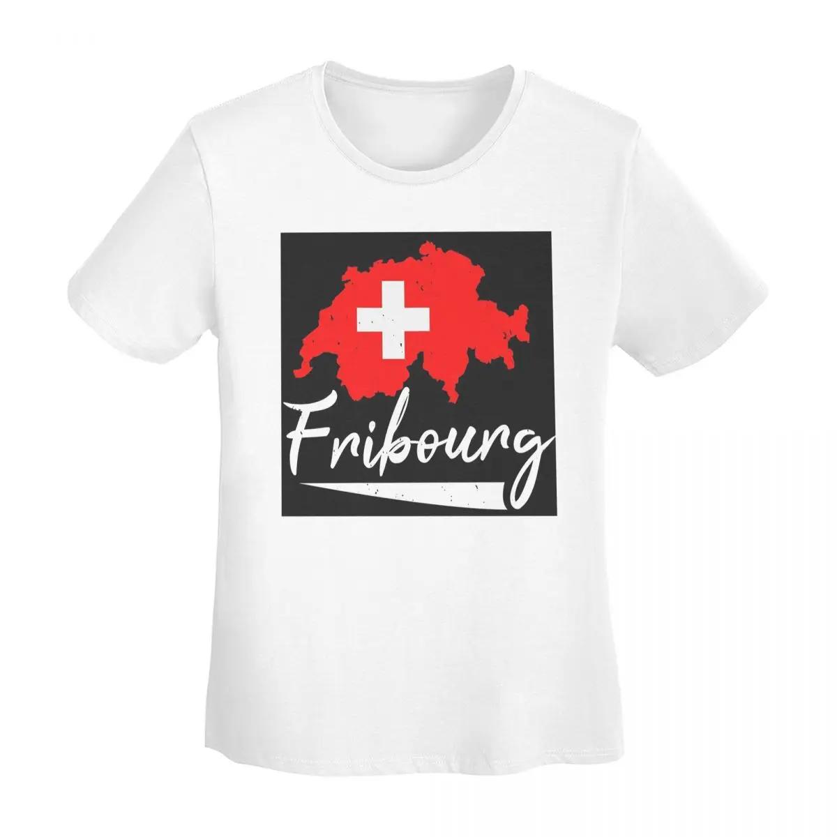 

Swiss Switzerland Flag TShirt Women Short Sleeve T Shirts ONeck Clothes Cotton Summer Tees Streetwear S