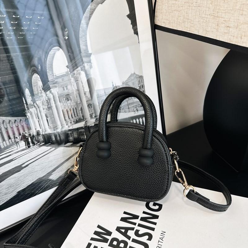 Cute Mini Shoulder Bag 2024 Spring Summer New Simple Solid Color Crossbody Bag In Chic Candy Colors