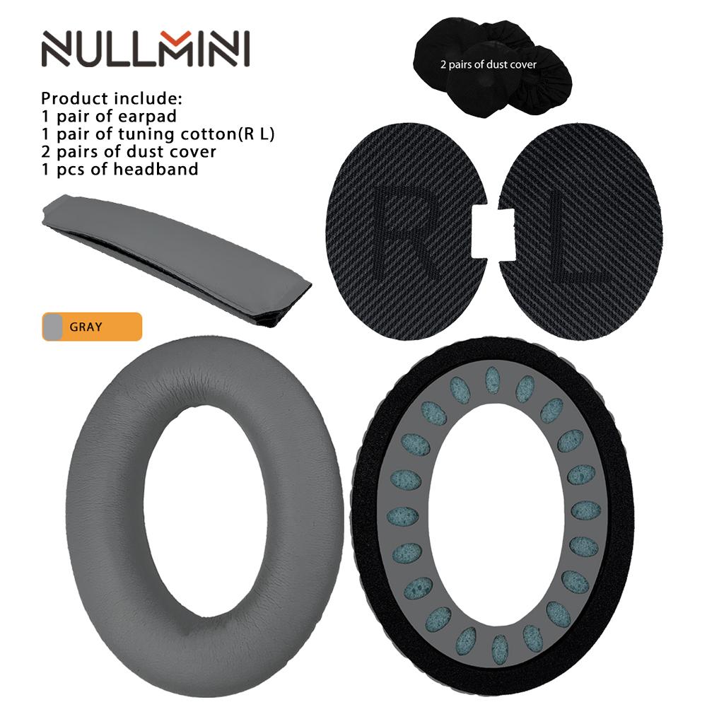 NullMini Replacement Leather Earpads For Bose QC15 QC2 QC25 AE2 AE2i Headphones Headband High Quality Soft Earmuff Sleeve