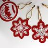 Cross Stitch 5D Diamond Painting Christmas Tree Pendant Special Shape Rhinestones Xmas Ornament