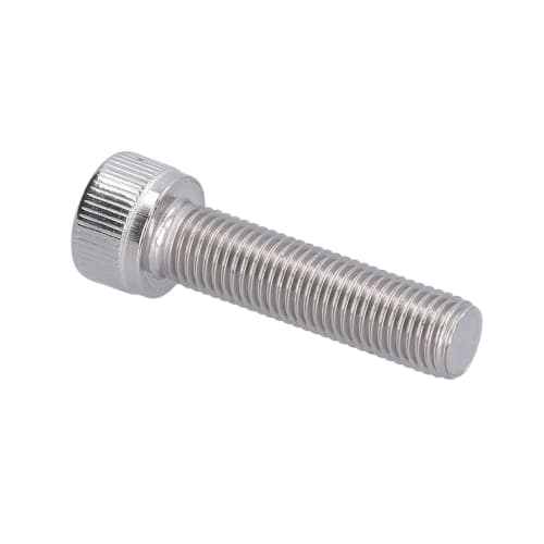 Four 1.25mm Fine Pitch M10 Socket Cap Screws, A2-70 Stainless Steel, Bright Finish, for Construction, DIY, and Automotive Applications (M10*40)