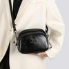 Soft leather small bag women's new fashion women's messenger bag versatile shoulder satchel