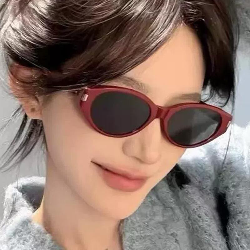 Korean version of Coco glasses cat eye sunglasses new sunglasses anti-ultraviolet Xiaohongshu sunglasses