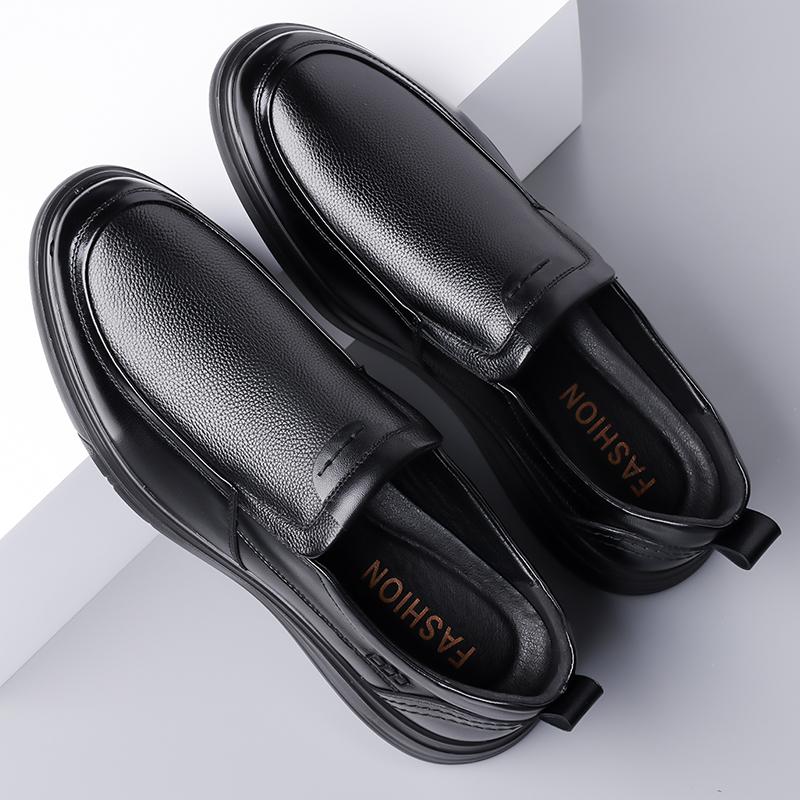 Genuine Leather Shoes For Man Leather Casual Shoes Business Oxford Shoes High Quality Designer Work Shoes