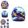 Sonic The Hedgehog Kinder Verstellbare Baseballkappe Feuchtigkeitsabsorbierende Baumwolle Sonnenschutzhut