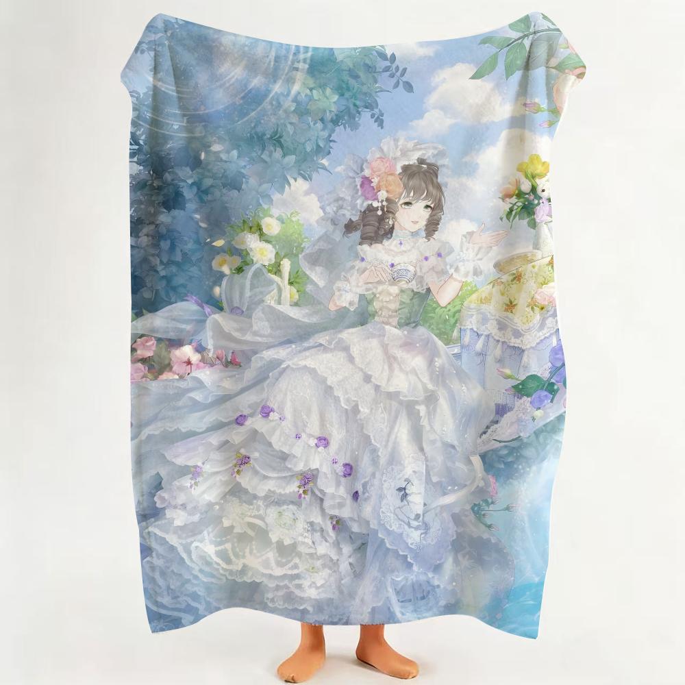 Game M Miracle N Nuannuan Throw Flannel Throw Blanket Suitable for Sofa Living Room Bedroom