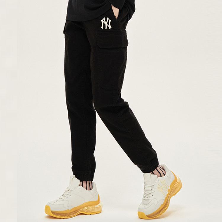 New MLB SS22 Casual Pants Unisex Black 3AWP02014-50BKS