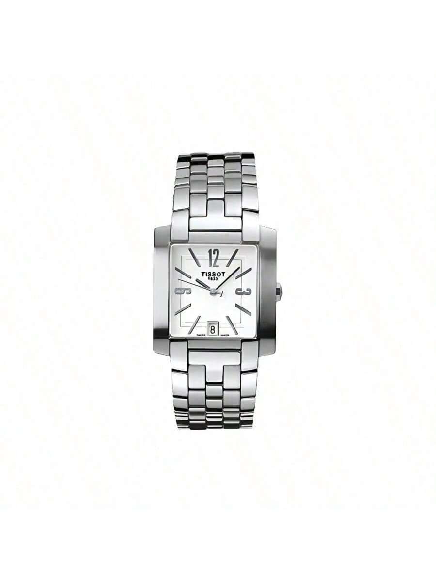 

Чоловічий кварцовий годинник Tissot серії TXL, водозахист 30 м, гострий безель, білий циферблат 30,9 мм, корпус і браслет з нержавіючої сталі, T60.1.581.32 білий