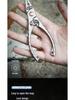 Stainless Steel Multifunctional Fishing Pliers with Line Scissors and Needle-Nose Tweezers