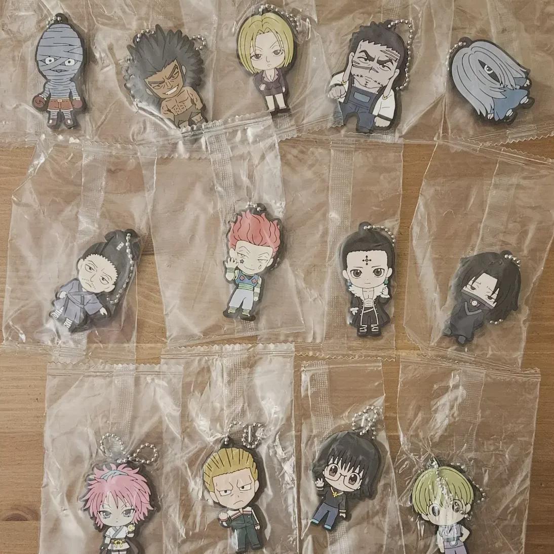 

Hunter X Hunter Welcome Brigade 13 Rubber Straps Full Set