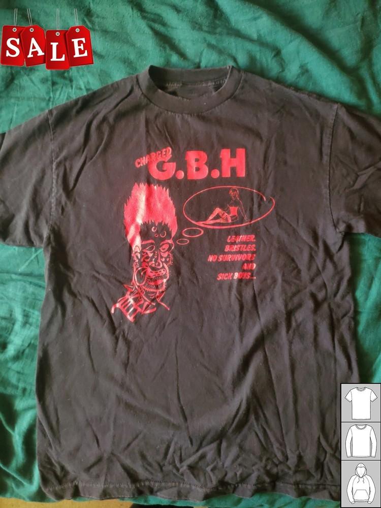 New Popular GBH Band Short Sleeve Unisex S235XL TShirt  TH921 Unisex T-Shirt XL