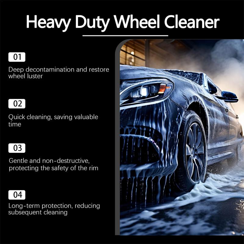 Wheel Cleaner Spray 100ml Long Lasting Wheel Tire Cleaner Spray Auto Tire Cleaning Tools Polishing Car Detailing Rim Tire Auto