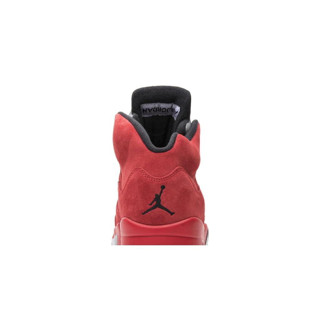 Air Jordan 5 Retro 'Red Suede' (Unisex) University Red / Black-University Red Vintage Basketball Shoes 136027 602