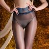 Women'S Stockings Lace High Waist Aurora Pantyhose Seamless Sexy Oil Shiny 512-Pin Transparent Sockings Exotic Lingerie