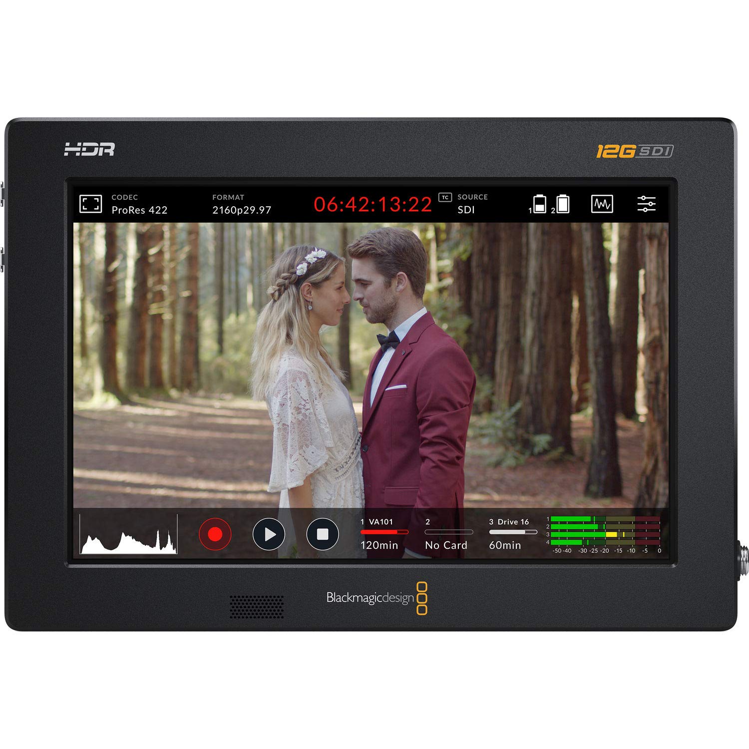 

[]Blackmagic Design Monitor Integrated Recorder Professional Scope VideoAssist 7 inch 12G HDR HYPERDAVIDA127HDR