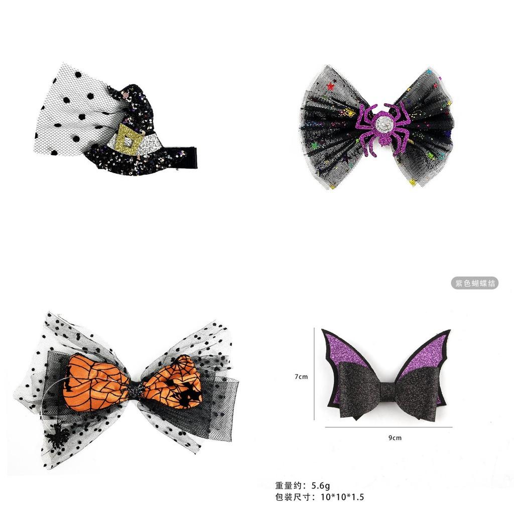 Halloween Haarbänder für Haustiere mit skurrilen Kürbis- und Spinnenaccessoires für Hunde und Katzen