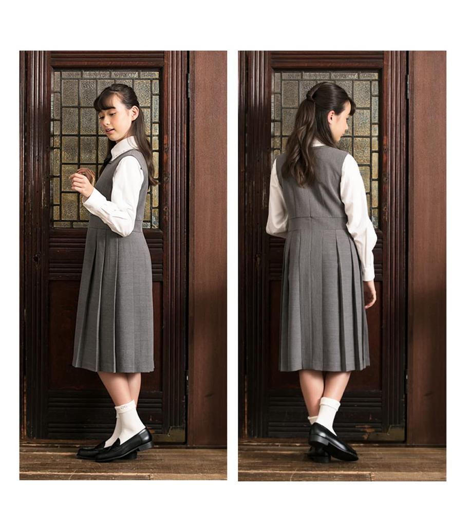 Abschlussfeier Grundschule Mädchen Anzug Kleidung Formelles Set aus Kleid Jacke Rachel 160cm [Arisana] Kinder (3-teilig + + Band)