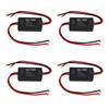 4 Pcs Light Flash Module Controller Brake Tail Light Strobe Controller for Cars Motorcycles Electric Bicycles