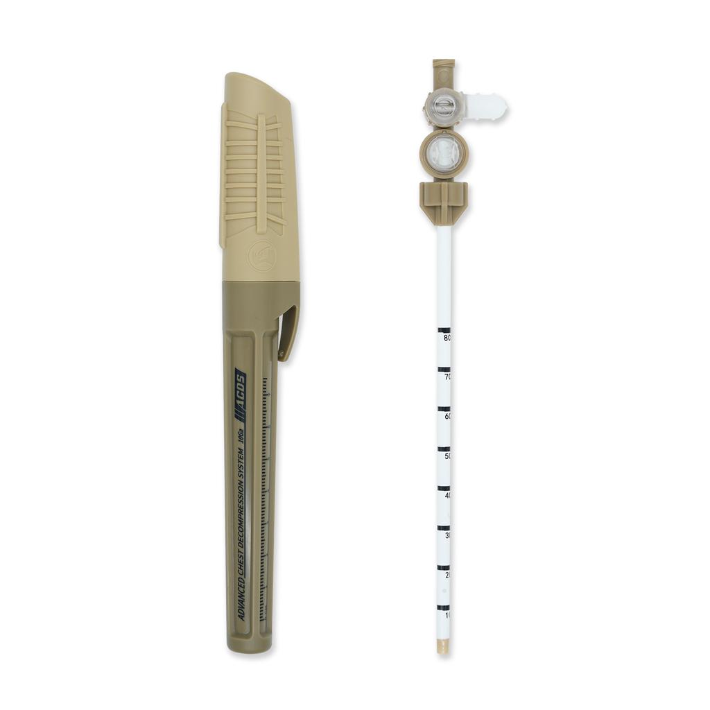 RHINO RESCUE 14ga Needle Decompression Kit | Pneumothorax Catheter for Tension Pneumo, EMS & Trauma IFAK