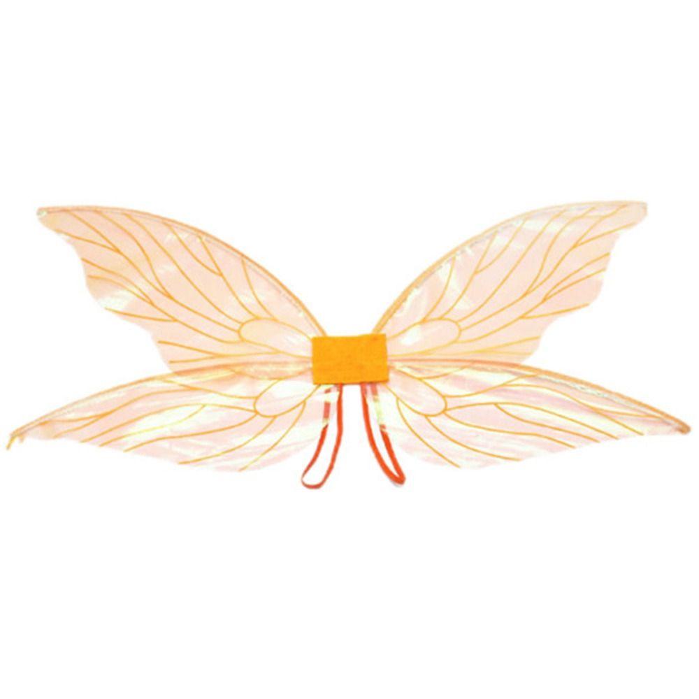 Girl Butterfly Wings Fairy Wing COS Princess Festival Party Makeup Prom Props Cicada Wings Role Play Dress-Up Wings Costume