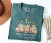 Comfort Colors® Book Lover Shirt, There Is No Such Thing As Too Many Books T-Shirt, Book Club Apparel, Librarian Top, Gift for Bookworm