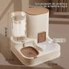 Pet Cat Automatic Feeder Drinking Water Large Capacity Water Dispenser Dry Wet Separation Food Container Pet Supplies