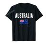 ZX More Design Australia Day Funny Australian Map Flag Patriotic TShirt For Men Women T Shirt Hip Hop Tops Cotton Tees