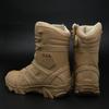 Snow Boots Men Lace Up Casual High Top Men's Boots Waterproof Winter Boots Anti-Slip Ankle Boots Outdoor Work Boots