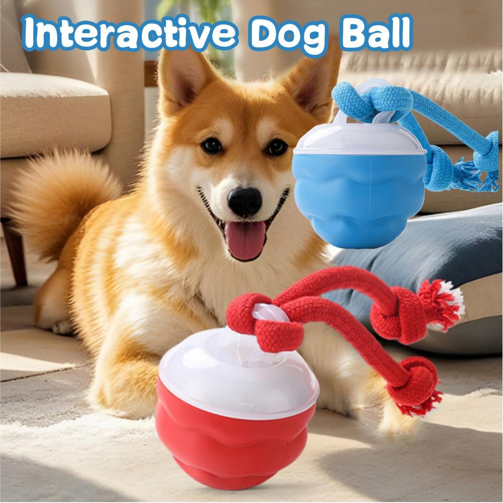 Smart Dog Toy Ball Electronic Interactive Pet Toy Moving Ball USB Automatic Moving Bouncing for Puppy Birthday Gift