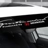 PCVHD1 Car Front Window Shade Decorative Sticker For Honda Civci FIT CRV Accord Jazz HRV Dio Stepwgn Prelude Odyssey City CRX Pilot