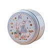 Cartoon Rabbit Printed Tinplate Candy Chocolate Boxes Metal Empty Cookie Tin Box Multifunction Round Biscuit Packaging Iron Can