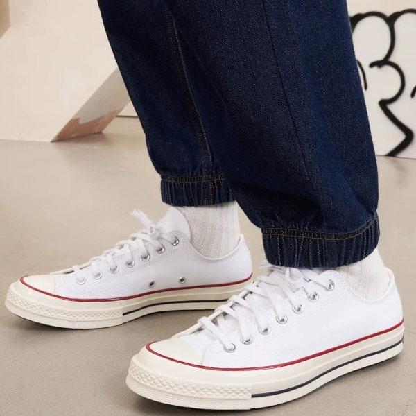 New Converse 1970s Low Top CONVERSE ALL STAR Collection Vulcanized Shoes Unisex White A162065C