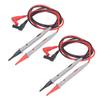 2 Sets Multimeter Test  s Silicone Testing Probe Needles Electrical Test Wire Kit Universal 1000V 10A