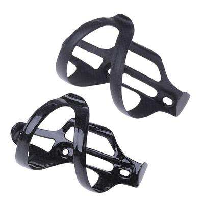 Full Carbon Fiber Bicycle Bike Water Bottle Holder Adjustable Side Open Cage Kit