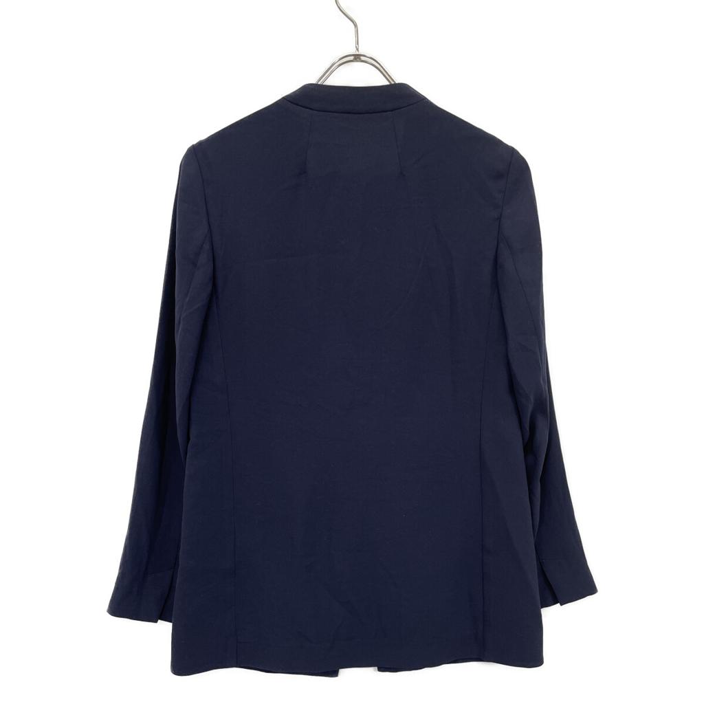 Theory 23 years navy collarless jacket Jacket 0 NavyUsed