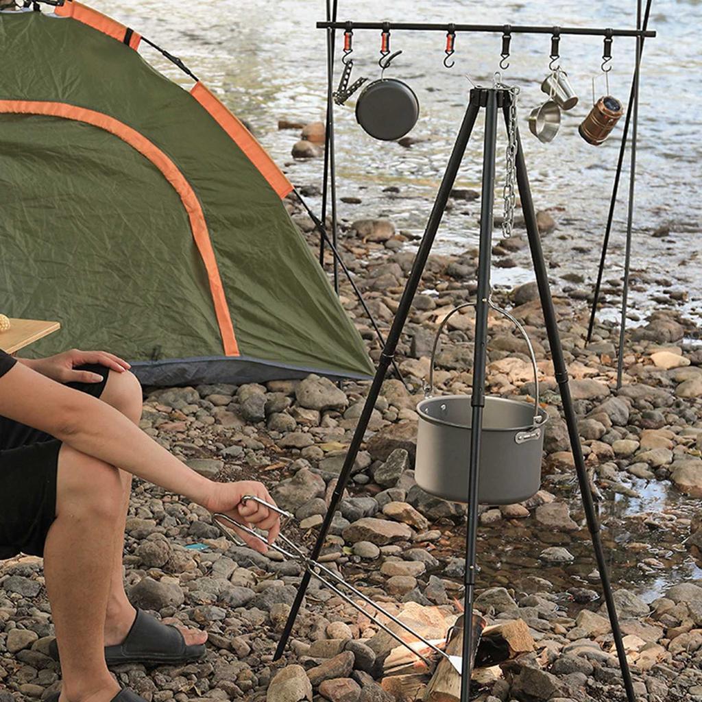 Outdoor Stainless Steel BBQ Tongs 55cm Extended Handle Firewood Charcoal Clip Trash Picker Fire