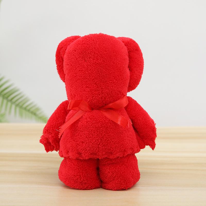 Customized Little Bear Towel Souvenir - Perfect for Weddings, Kindergarten Gifts, or Special Occasions.