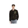 Puma Logo Print Single-Breasted Fitted Jacket Men Outerwear Black 536182-01
