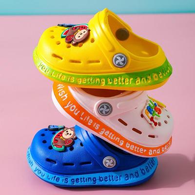 Baby Sandals for Boys Girls Cartoon Kids Shoes Summer Toddler Flip Flops Children Home Slippers Beach Swimming Slippers
