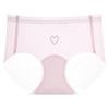 Girls Summer Love Comfortable Ice Silk A Piece of Non   Trace Breathable Waist Triangle Briefs