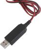 USB to 1.5V power converter replaces a single 1.5V AA battery suitable for electronic toys