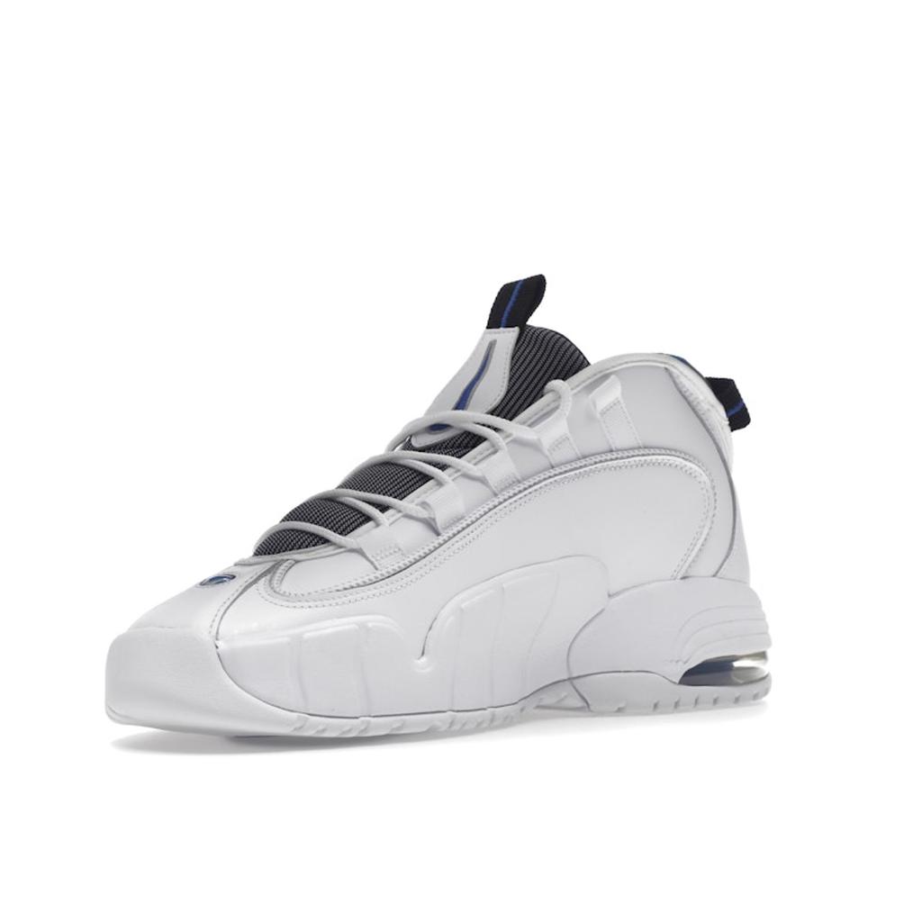 Nike Air Max Penny 1 Home 2022 მამაკაცის სპორტული ფეხსაცმელი თეთრი ვარსიტი-Royal შავი DV0684-100