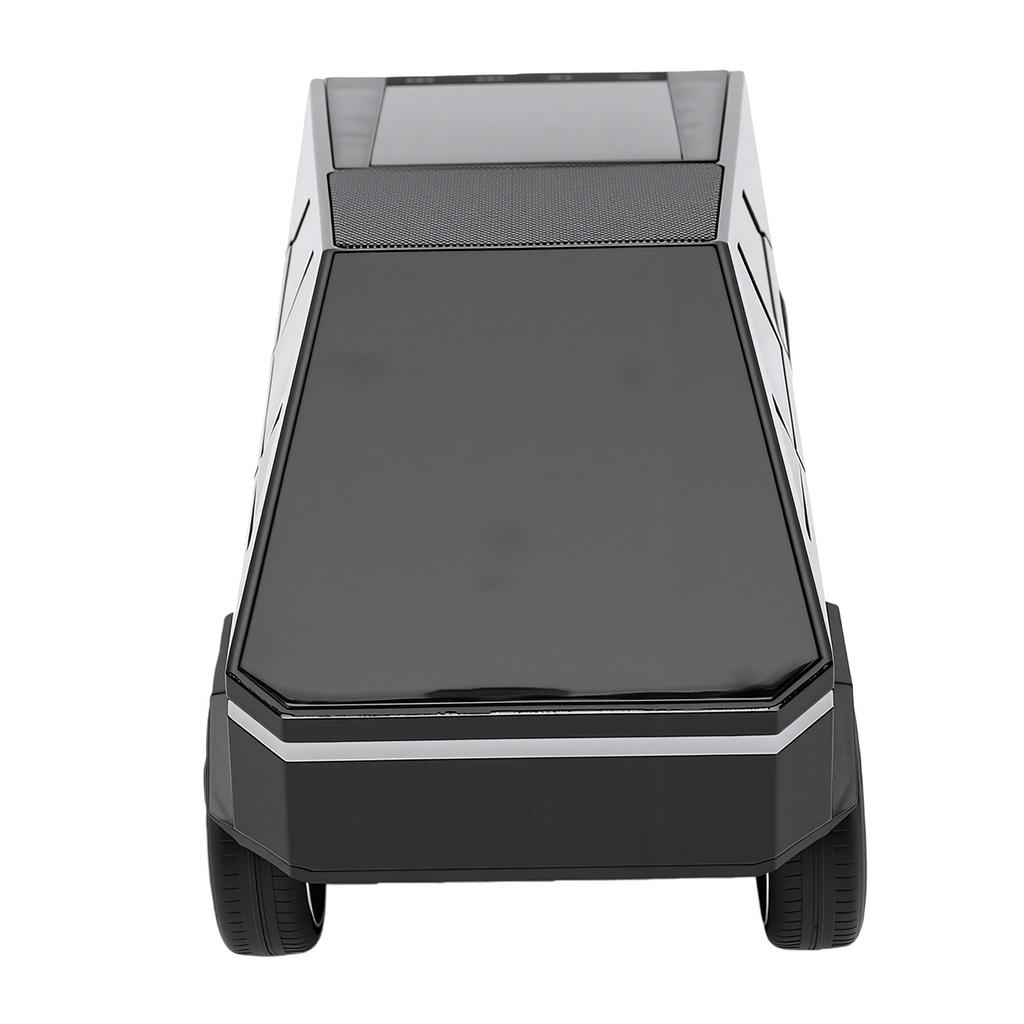 Portable Bluetooth Speaker Replica Car with Display Screen HD Sound Built in Mic Remote Selfie Control LED Party Light